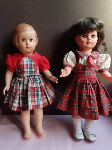 Robe écossaise poupée de - robe,