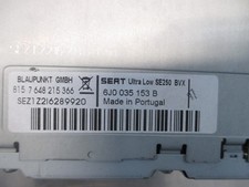 AUTORADIO  RÉCEPTEUR SEAT IBIZA IV  6J1035153B  2575242