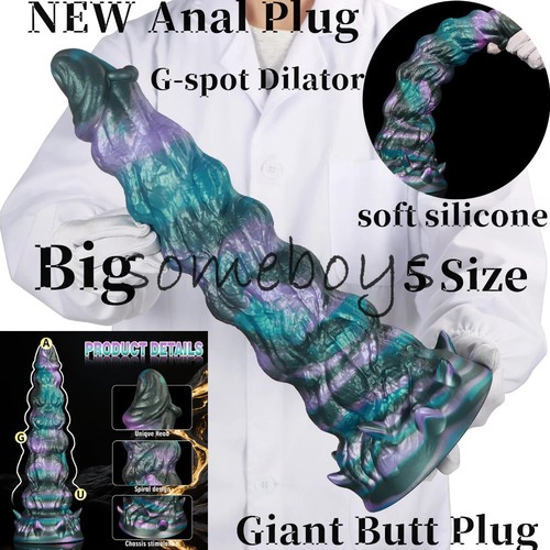 Huge anal plug color - color, mixing
