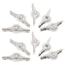 10 Pcs Galet Porte Coulissante