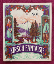 ETIQUETTE KIRSCH VINTAGE -