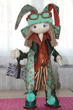 Poupée en tissu fait