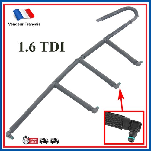 Tuyau durite retour injecteur - tuyau,