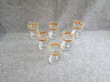 6 verres à rivesaltes dauré