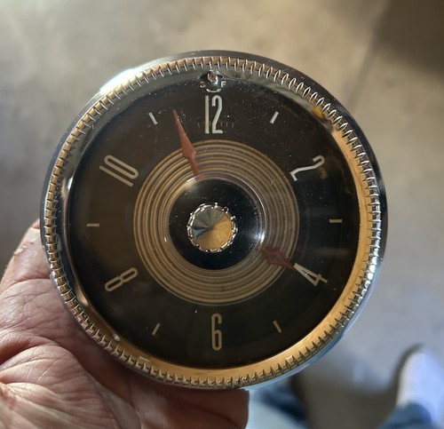 1955 ford fairlane dash clock - dash,