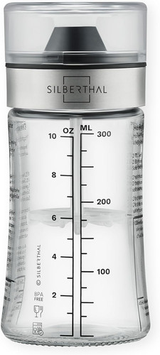 Shaker vinaigrette verre - shaker,
