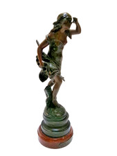 Statuette en régule : "