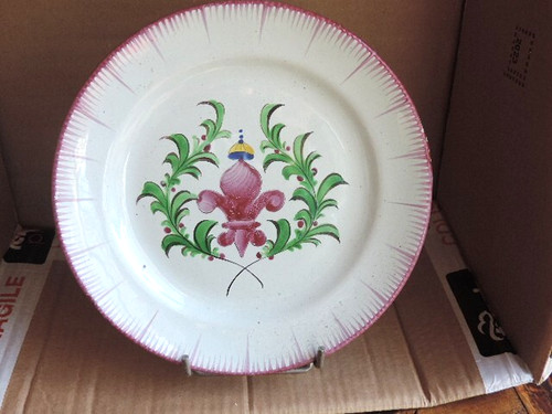 Ancienne assiette faience - 🟢,