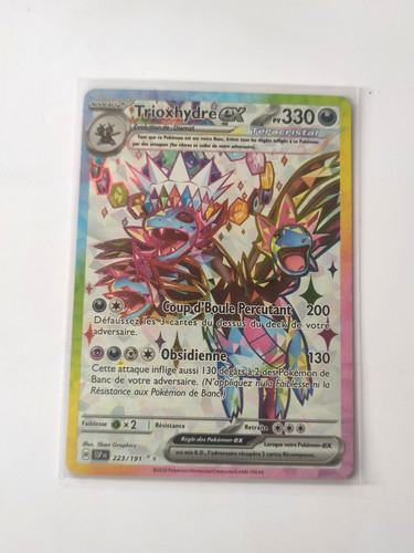 Carte pokémon trioxhydre - pokémon,