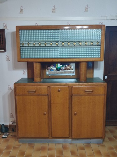 Buffet vaisselier art déco - buffet,