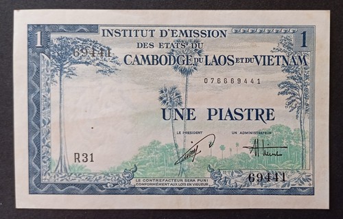 Indochine piastre 1954 - 1,