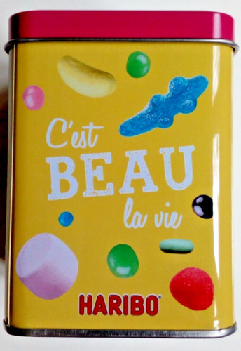 Boite métal bonbons - boite, haribo