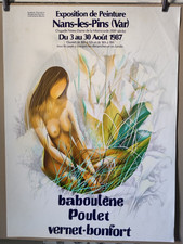 Affiche originale 1987
