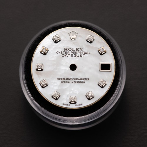 Rolex 31mm cadran blanc mop - rolex,