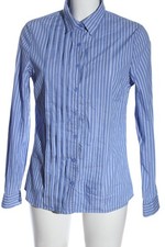 LAURA CLEMENT Chemise à manches longues Dames Chemise T EU 40 bleu-blanc