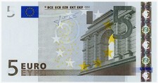 Billet de 5 euros UNC . 2002