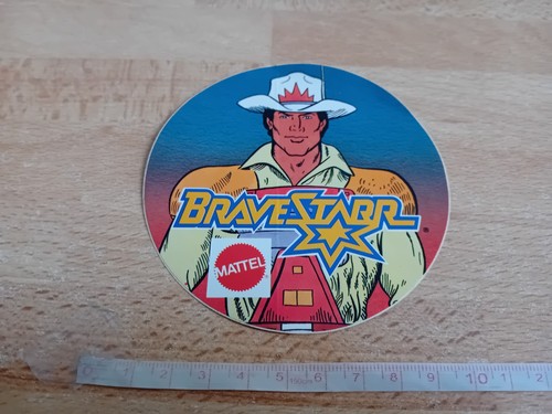 Autocollant jouet bravestarr - autocollant,