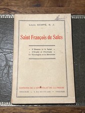 Livre Saint François de Sales
