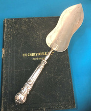 pelle / truelle de service CHRISTOFLE modèle ROCAILLE métal argenté Couvert 32cm