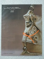Publicité sac Lancel B Bardot + mode advertising handbag + french fashion 2012 