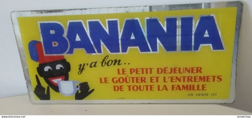 Banania ancien bandeau fixé - banania,