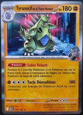 Carte Pokémon Tyranocif de la Team Rocket 096/182 Holo DRI EV10 FR NEUVE
