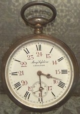 Large .800 Silver Cylindre 10