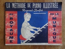 LA METHODE DE PIANO illustrée Raynaud-Zurfluh, 1947