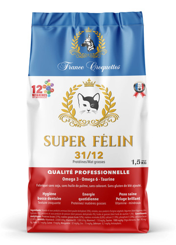 Croquettes pour chats - croquettes, super