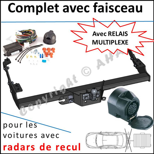 Attelage remorque pour renault - remorque,
