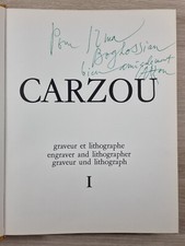 Carzou graveur lithographe - graveur, et