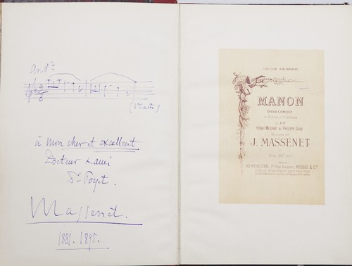 Jules massenet manon - massenet, /
