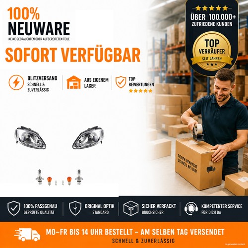 Ensemble phares avant - ensemble,