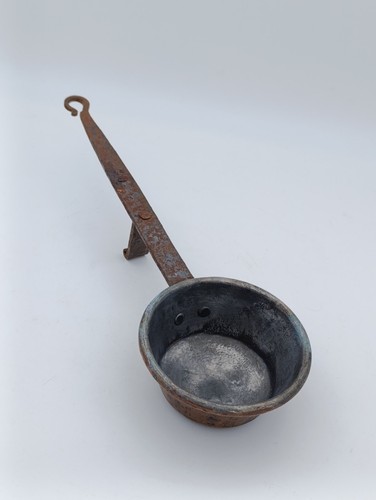 Ancien poêlon cuivre xixe - poêlon,