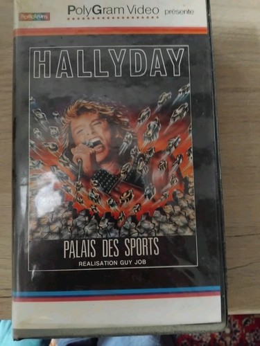 Vhs johnny hallyday - vhs,