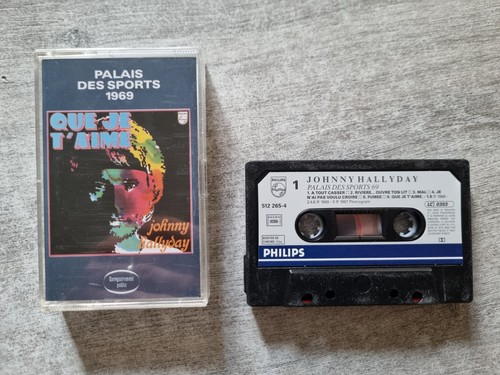 Johnny hallyday cassette - johnny,