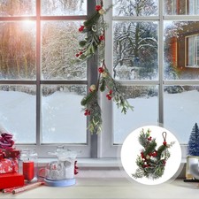  Décoration Porte Noel Décorations De Noël Guirlande Imitation Sapin