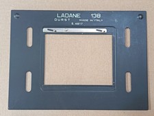 OPÉRATION DURST: LADANE138 UPPER NICKEL POUR UN NEGA138 SUR UN  LABORATOR 138s