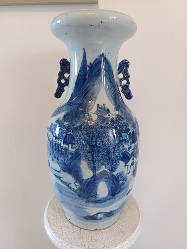 Grand vase chinois 19eme - grand,
