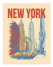 Affiche d'art mural scène