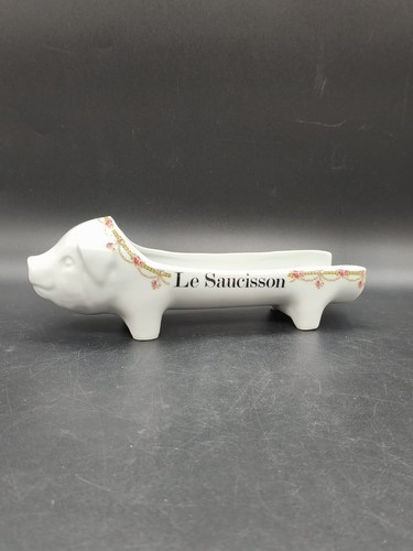 Repose saucisson porcelaine
