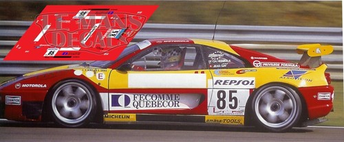 Autocollants ferrari f355 - ferrari,
