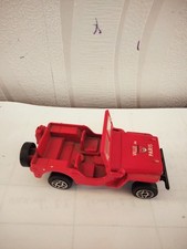 voiture mignature 1/43 " SOLIDO "JEEP WILLIS DE POMPIERS DE PARIS N° 1322
