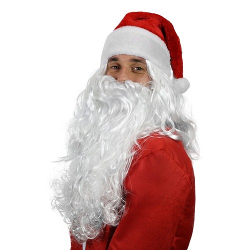 Perruque père noël avec - père,