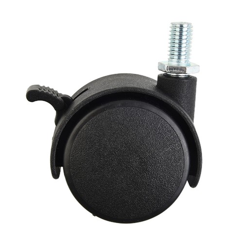 Roulette pivotante plastique