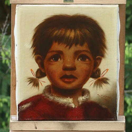 Huile sur toile signé - huile,