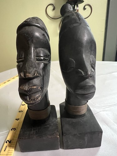 Vintage haitian wood carving - haitian,