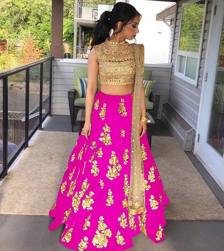 Lénga choli mariée - choli,