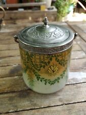 Ancien Pot à Biscuits en