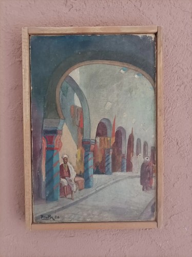 Tableau orientaliste année - tableau, .